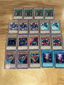 YuGiOh McDonald’s Promo Card Lot x19 cards - Millennium Shield - Image 1