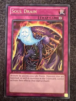 Yugioh Soul Drain REDU-EN078 Rare 1st Edition NM - Image 1
