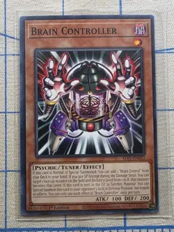 Yugioh! Brain Controller - ALIN-EN033 - Common - 1st Edition Card - Image 1