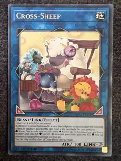 Yugioh Cross-Sheep IGAS-EN047 Rare 1st Edition NM - Image 1