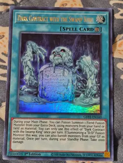 Dark Contract with the Swamp King - GFP2-EN160 - Ultra Rare - Yugioh - Image 2