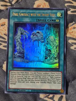 Dark Contract with the Swamp King - GFP2-EN160 - Ultra Rare - Yugioh - Image 3