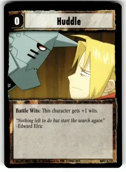 Fullmetal Alchemist Premier Edition Card DD2-6/11 Huddle - Image 1