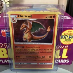 Charizard SM226 Sun&Moon Promo Ultra Rare Holo Pokemon Card Near Mint Condition - Image 1