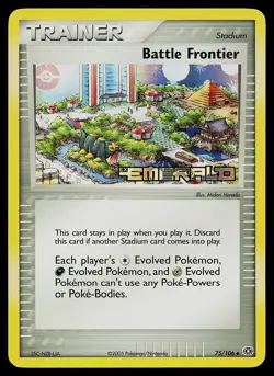 Pokemon Card - Battle Frontier Emerald 75/106 Reverse Holo Stamped - Image 1