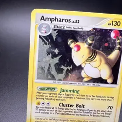 Ampharos 1/17 - Pop Series 7 - Holo Rare - Pokemon Card From 2008 - Image 3