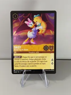 LORCANA FR Card - Chapter 5 16/204 Daisy - Super rare ✨ FOIL ✨ New - Image 1
