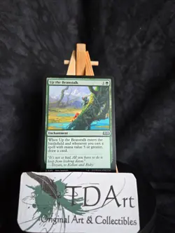 UP THE BEANSTALK ~ NM ~ MTG Magic - 0195 WOE Wilds of Eldraine - Image 1