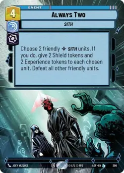 Always Two (Hyperspace) - Near Mint MTG Legends of the Force - Image 1