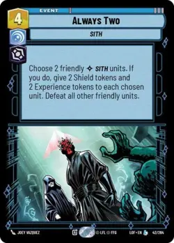 Always Two - Near Mint MTG Legends of the Force - Image 1
