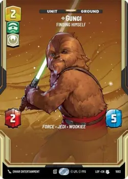 Gungi Finding Himself (Prestige Foil) -Foil Near Mint MTG Legends of the Force - Image 1