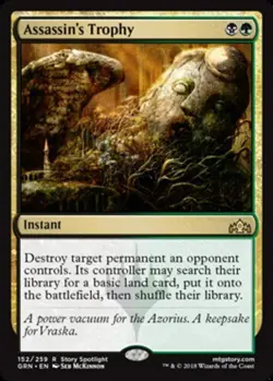 1x Assassin's Trophy NM, English MTG Guilds of Ravnica - Image 1