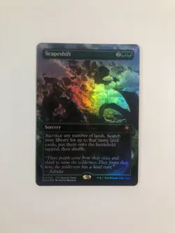 MTG Scapeshift Borderless Foil - Special Guests (OTJ) - Near Mint - Image 1