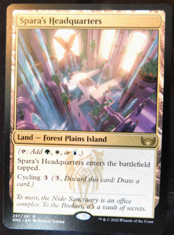 MTG Single - Spara's Headquarter's; SNC Rare Triome, NM Unplayed - Image 1