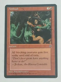 MTG Ambush (Homelands/Red/C) - BGM - Image 1