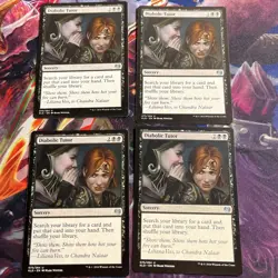 Diabolic Tutor 75-MTG Kaladesh (KLD)-Regular-NM magic the gatherthe gathering x4 - Image 1