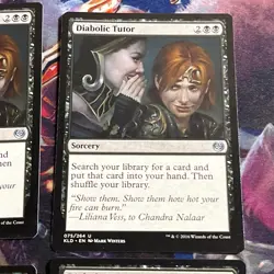 Diabolic Tutor 75-MTG Kaladesh (KLD)-Regular-NM magic the gatherthe gathering x4 - Image 3
