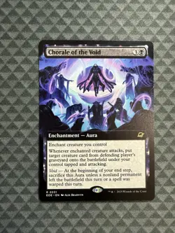 MTG Chorale of the Void #0331 Extended Art Rare Edge of Eternities (EOE) - Image 1
