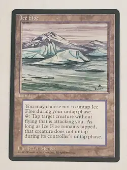 MTG Ice Floe (Ice Age/Land/U) - BGM - Image 1