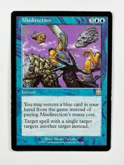 1x MTG Misdirection - Mercadian Masques - MP #87 - Image 1