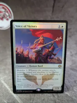 MTG - Voice of Victory (#0033), Tarkir: Dragonstorm, Foil, NM, Rare - Image 2