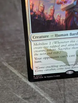 MTG - Voice of Victory (#0033), Tarkir: Dragonstorm, Foil, NM, Rare - Image 3