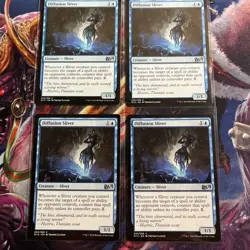 Diffusion Sliver M15 Magic 2015 Core Set X4 (Playset) MTG Magic the Gathering - Image 1