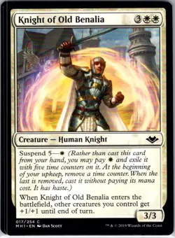 Knight of Old Benalia - 17 - Modern Horizons - Magic MTG - NM - B3G1 - Image 1