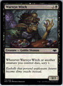 Warteye Witch - 115 - Modern Horizons - Magic MTG - NM - B3G1 - Image 1