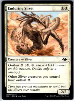 Enduring Sliver - 6 - Modern Horizons - Magic MTG - NM - B3G1 - Image 1