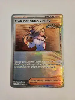 Pokemon TCG PROFESSOR SADA'S VITALITY Prismatic Evolutions POKEBALL 120/131 - Image 1
