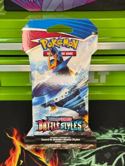 Pokemon TCG Battle Styles Sleeved Booster Pack - New - Image 1
