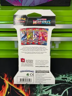 Pokemon TCG Battle Styles Sleeved Booster Pack - New - Image 2