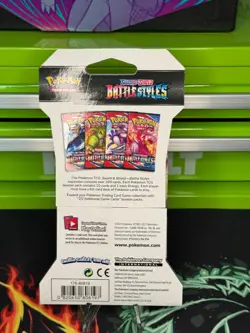 Pokemon Sword & Shield Battle Styles Sleeved Booster Factory Sealed - Image 2