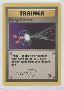 Energy Retrieval Pokemon Base Set 2 #110 2000 - Image 1