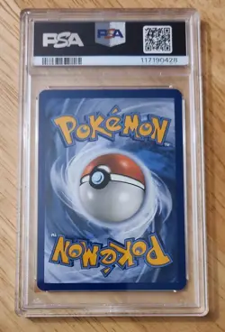 2017 POKEMON SUN & MOON SHINING LEGENDS SECRET #78 MEWTWO GX PSA 8 - Image 2