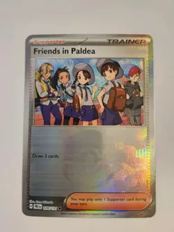 Pokemon TCG FRIENDS IN PALDEA Prismatic Evolutions POKEBALL 109/131 - Image 1