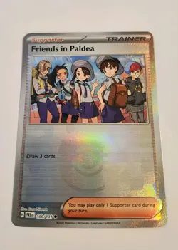 Pokemon TCG FRIENDS IN PALDEA Prismatic Evolutions POKEBALL 109/131 - Image 2