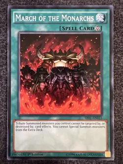 Yugioh March of the Monarchs SR01-EN025 Common 1st Edition NM - Image 1
