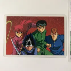 YuGiOh Laminated Cards Yu Yu Hakusho Movie Set Good Condition 2 - Image 2