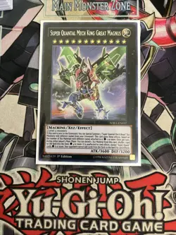 Super Quantal Mech King Great Magnus Secret Rare WIRA-EN037 Yugioh - Image 1
