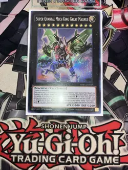 Super Quantal Mech King Great Magnus Secret Rare WIRA-EN037 Yugioh - Image 2
