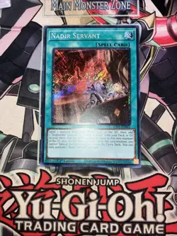 Nadir Servant Platinum Secret Rare 1st Edition RA01-EN062 Yugioh - Image 1