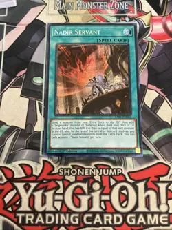 Nadir Servant Platinum Secret Rare 1st Edition RA01-EN062 Yugioh - Image 2