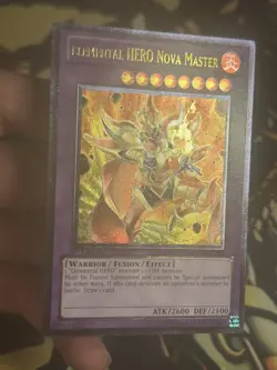 Yugioh: Elemental HERO Nova Master - GENF-EN093 - Ultimate Rare - 1st Edition NM - Image 3