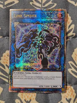Link Spider Quarter Century Secret Rare QCR - MP24-EN045 Yugioh - Image 1