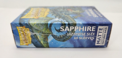Japanese Matte Sapphire 60 ct Dragon Shield Sleeves YuGiOh Size NEW Sealed - Image 3