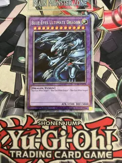 Blue-Eyes Ultimate Dragon Platinum Secret Rare RA03-EN178 Yugioh Kaiba - Image 1