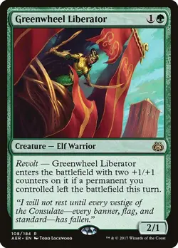 Greenwheel Liberator - Aether Revolt | MTG Card - Image 1