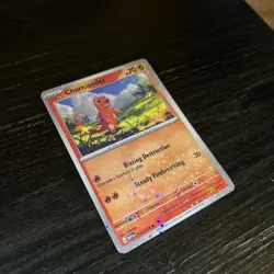 Charmander Holo Reflective Rare Scarlet And Violet 151 Pokemon Card Collectible - Image 2